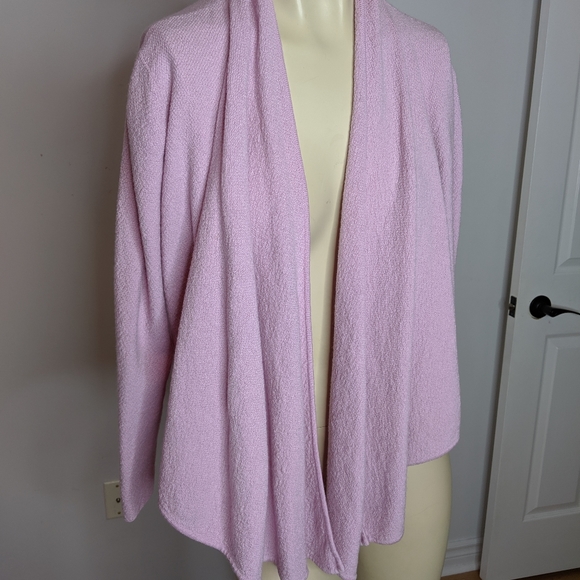 EILEEN FISHER -  wool cardigan - Picture 4 of 6